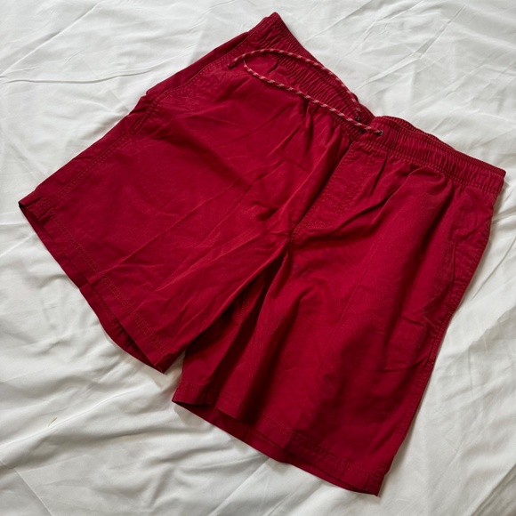 Red Amazon Essentials Drawstring Chino Shorts - Large - Picture 6 of 6